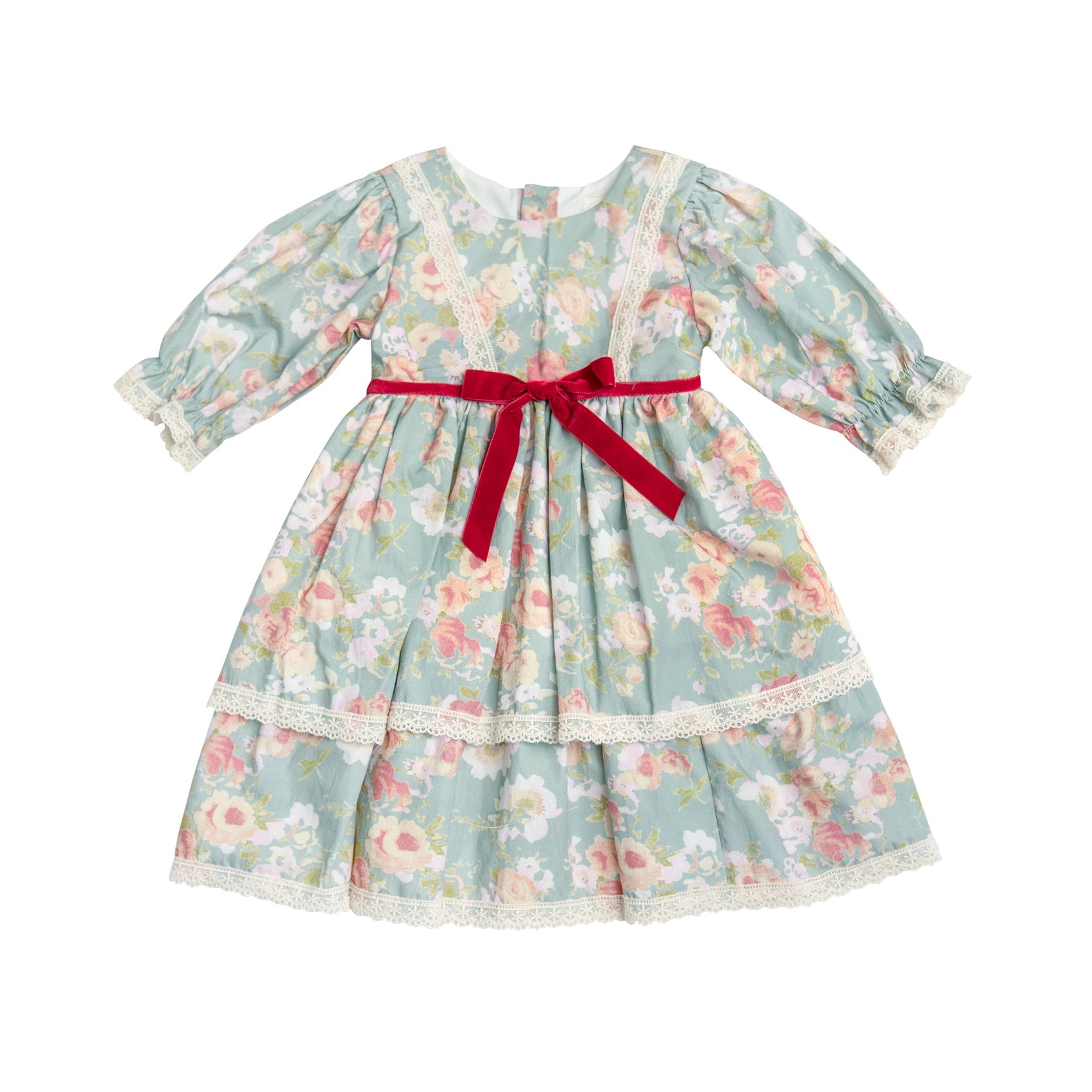 Sage Green Toddler Dress